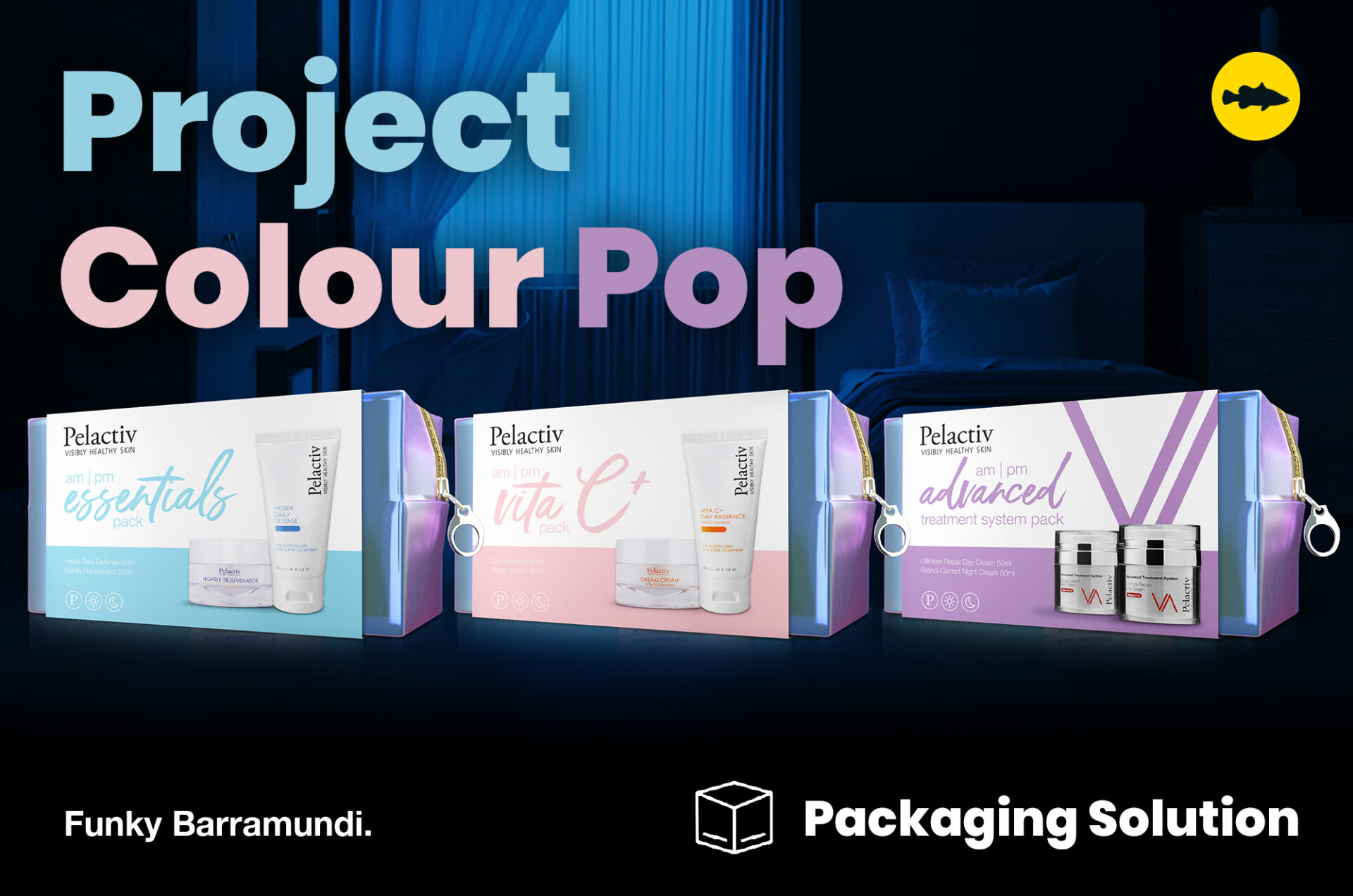 Project Colour Pop: New Pelactiv AM / FM packaging